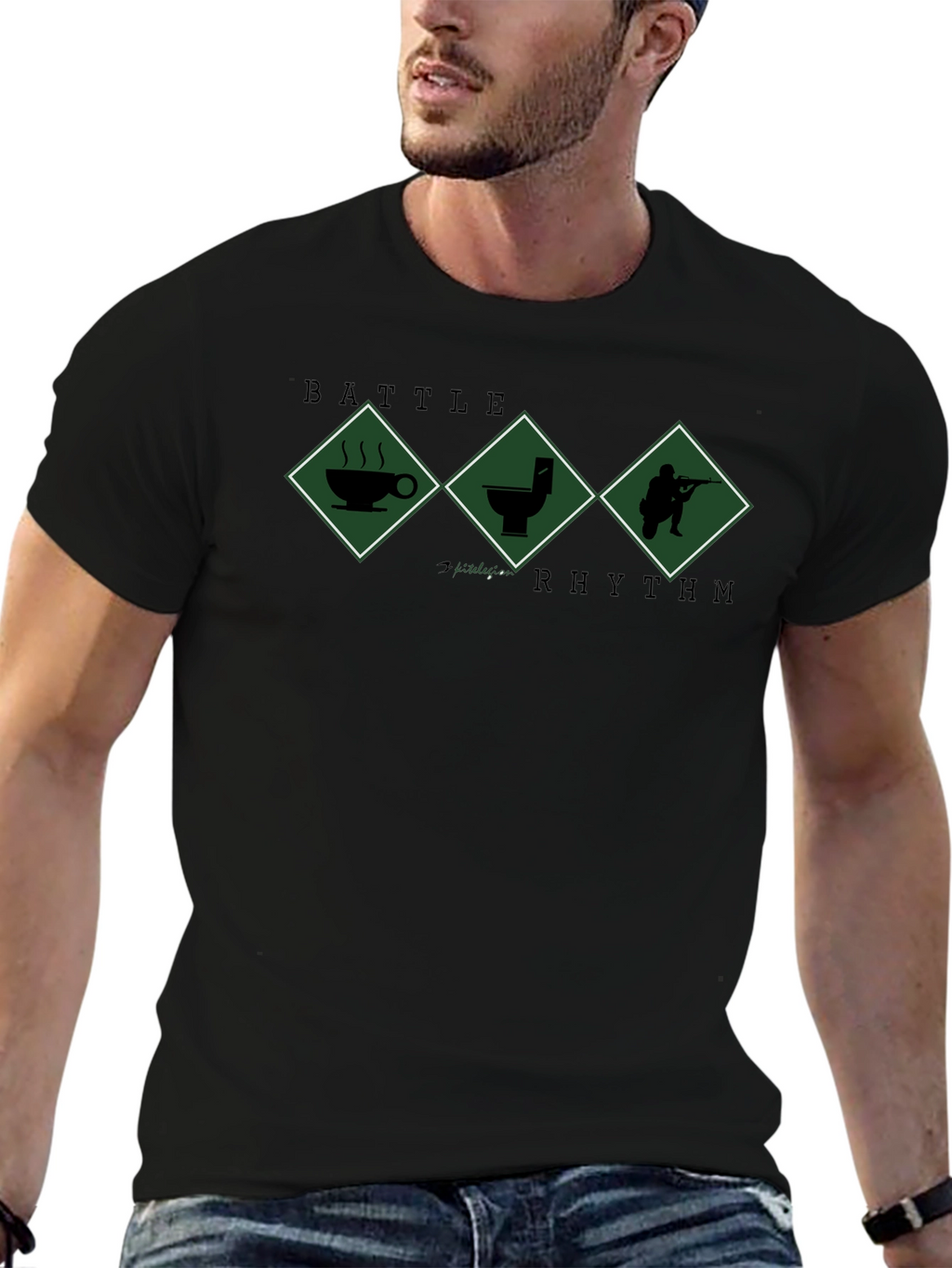 Battle Rhythm Graphic T-Shirt - Comfort & Style