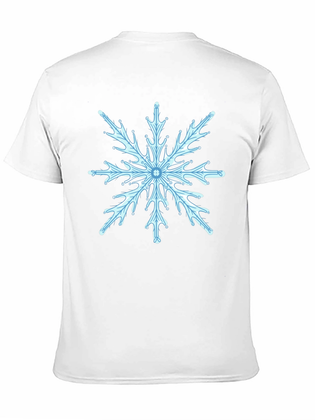 Snowflake Graphic Tee - Stylish Winter Apparel
