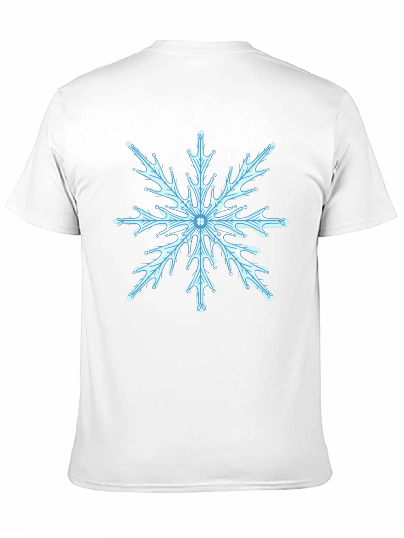Snowflake Graphic Tee - Stylish Winter Apparel