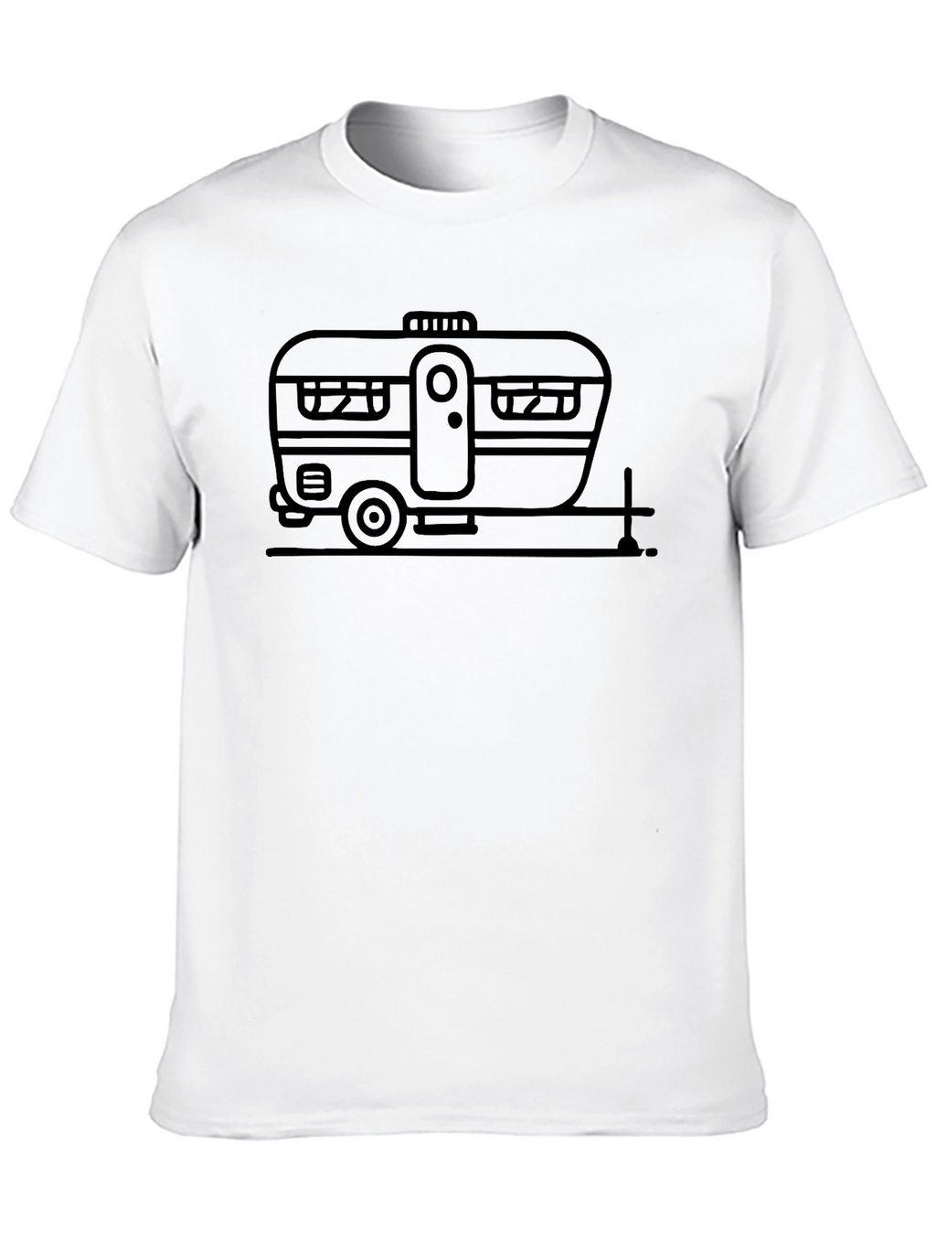 Retro Camper Graphic Tee - Adventure Ready