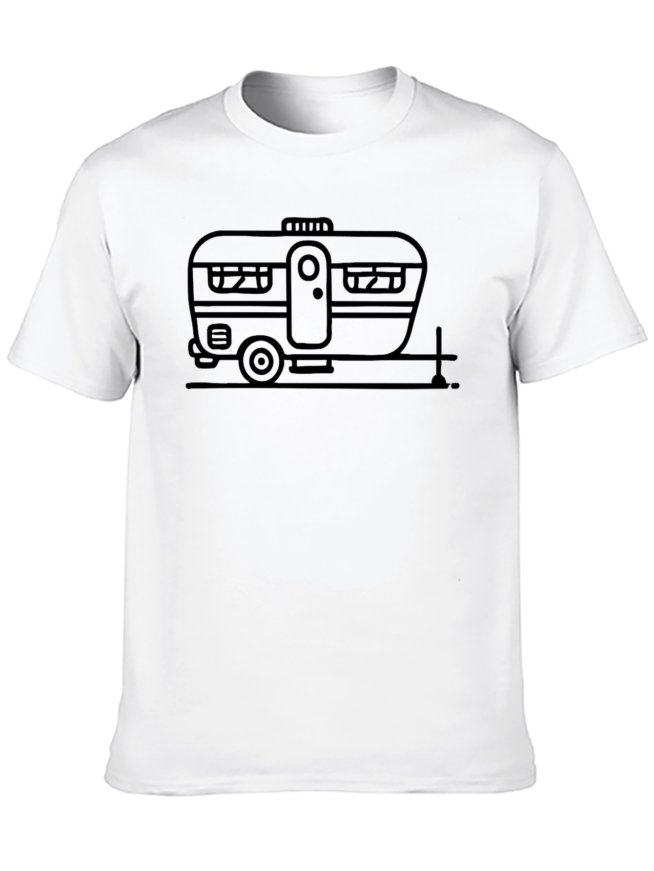 Retro Camper Graphic Tee - Adventure Ready