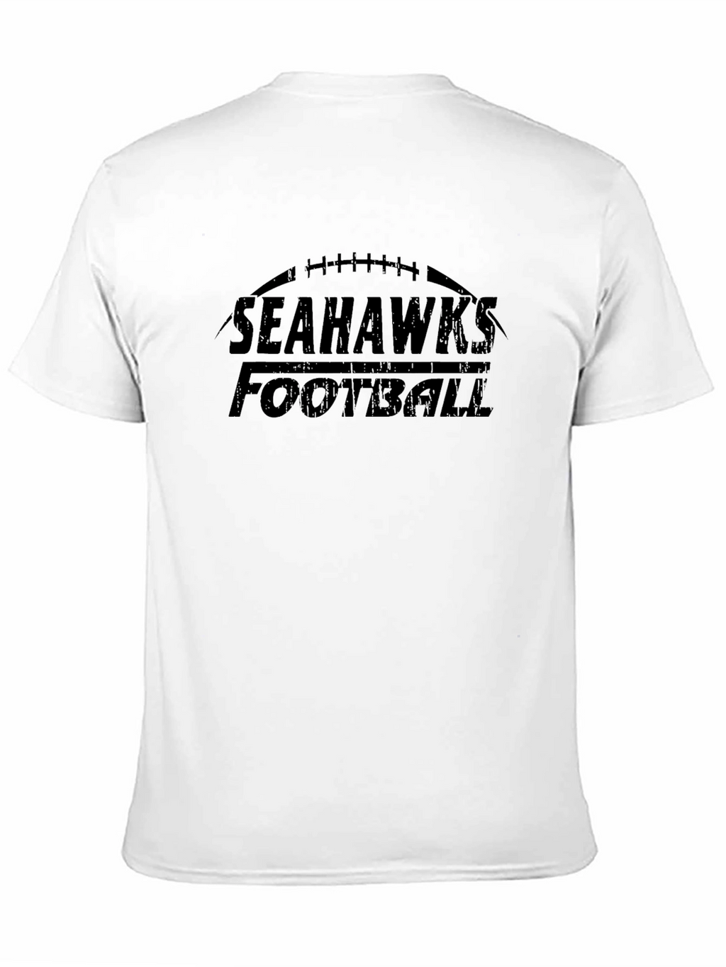 Seahawks Football Black Graphic T-Shirt