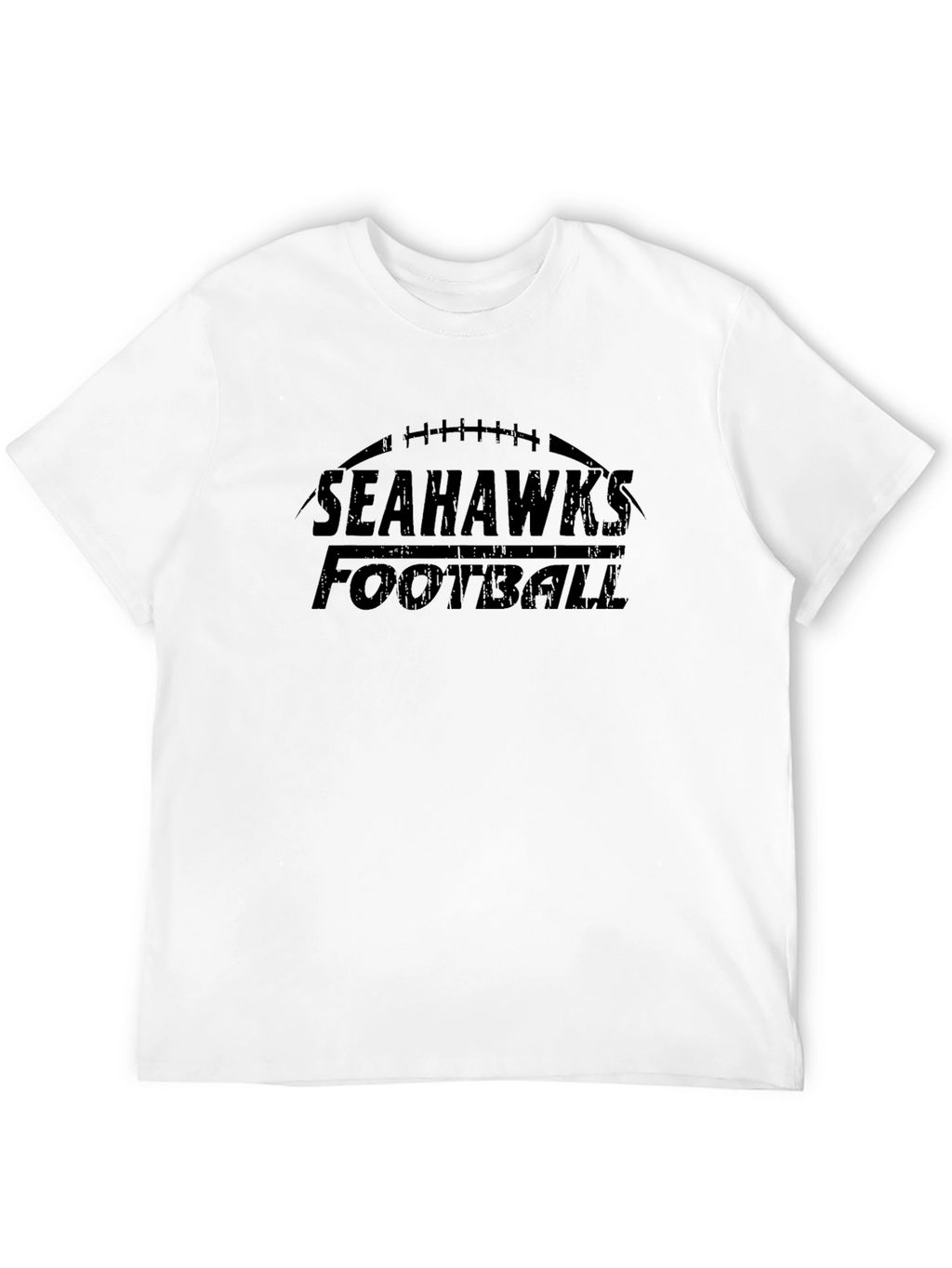 Seahawks Football Black Graphic T-Shirt