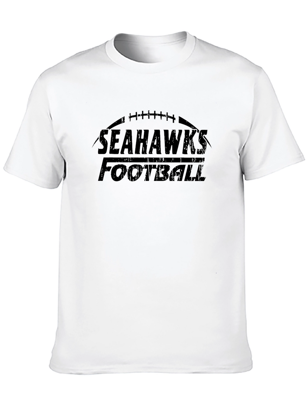 Seahawks Football Black Graphic T-Shirt