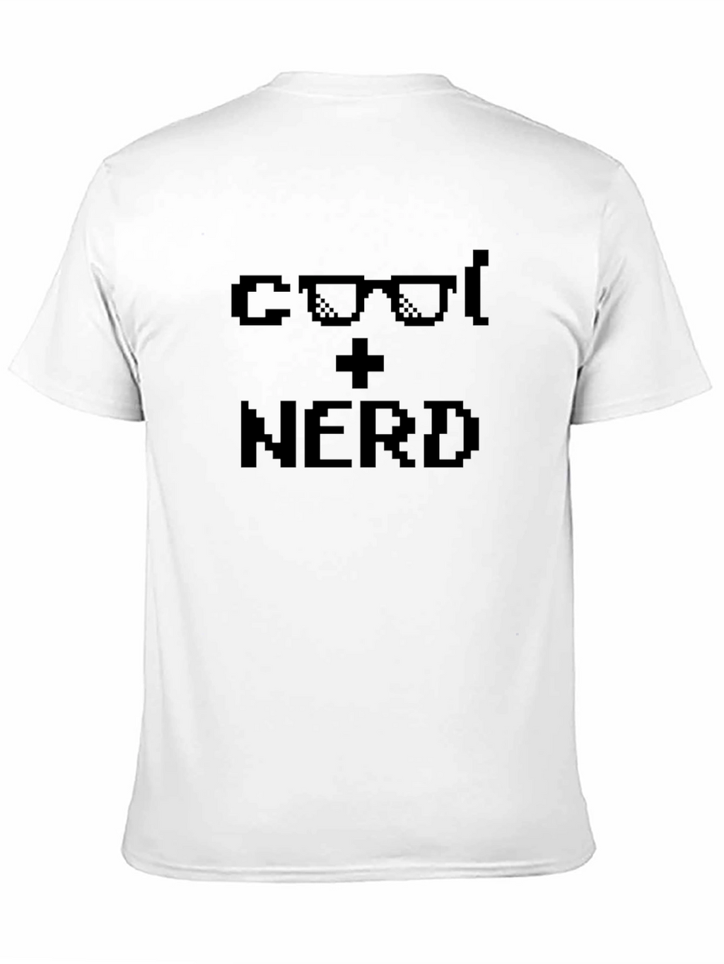 Cool + Nerd Pixel Graphic Tee - Black T-Shirt
