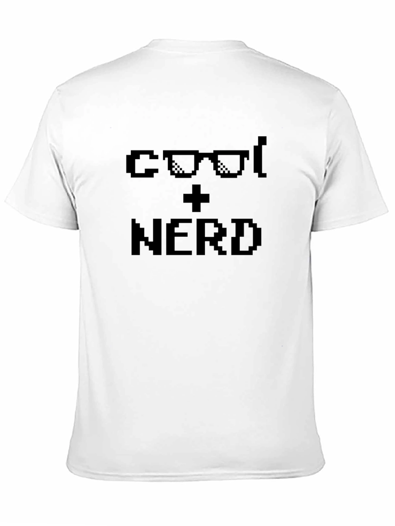Cool + Nerd Pixel Graphic Tee - Black T-Shirt