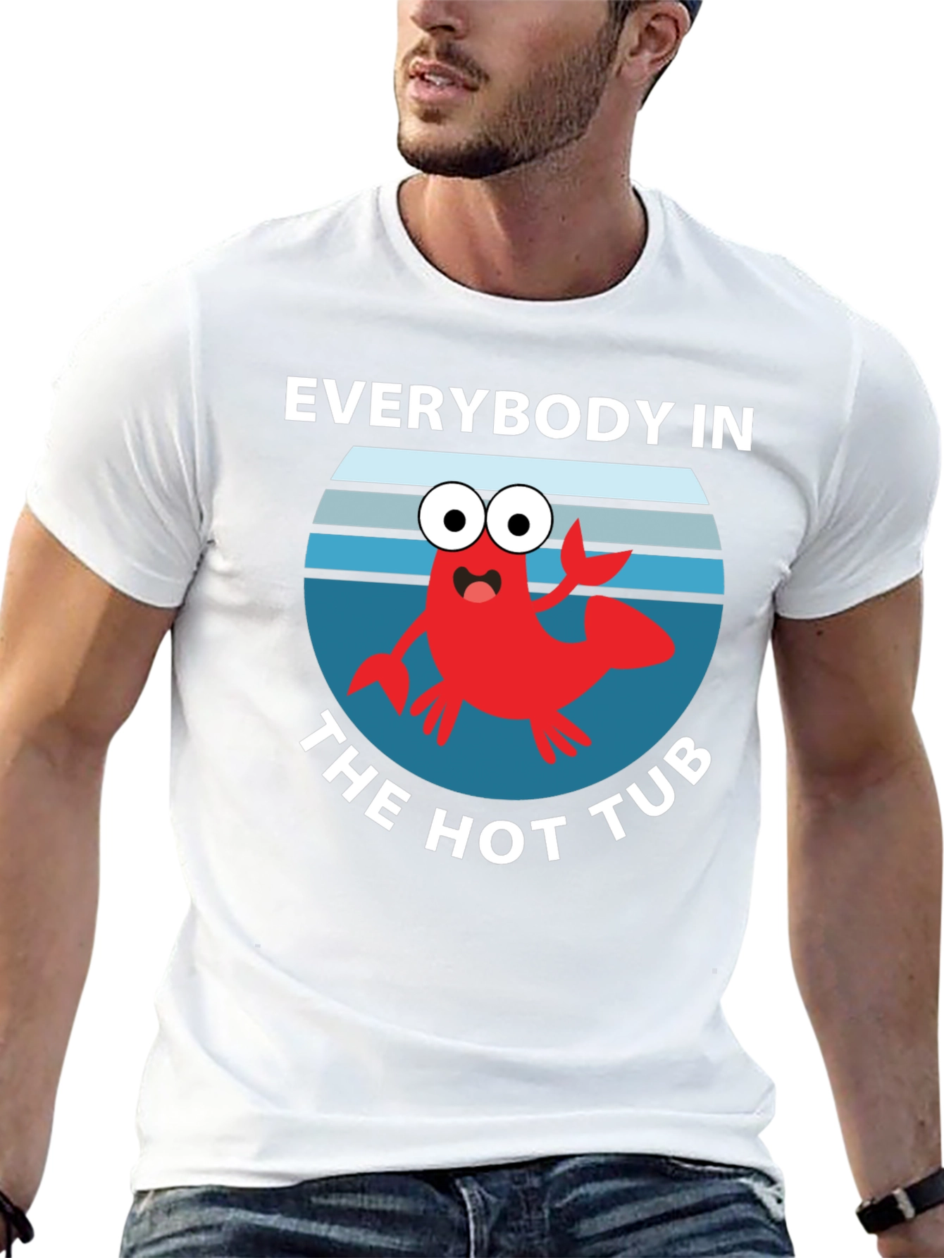 Everybody in the Hot Tub Novelty T-Shirt