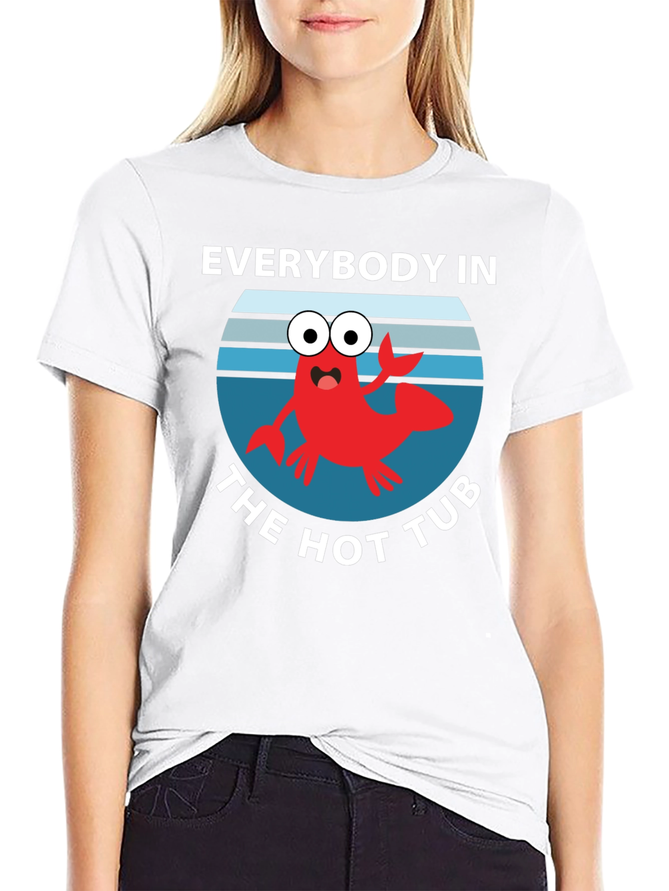 Everybody in the Hot Tub Novelty T-Shirt