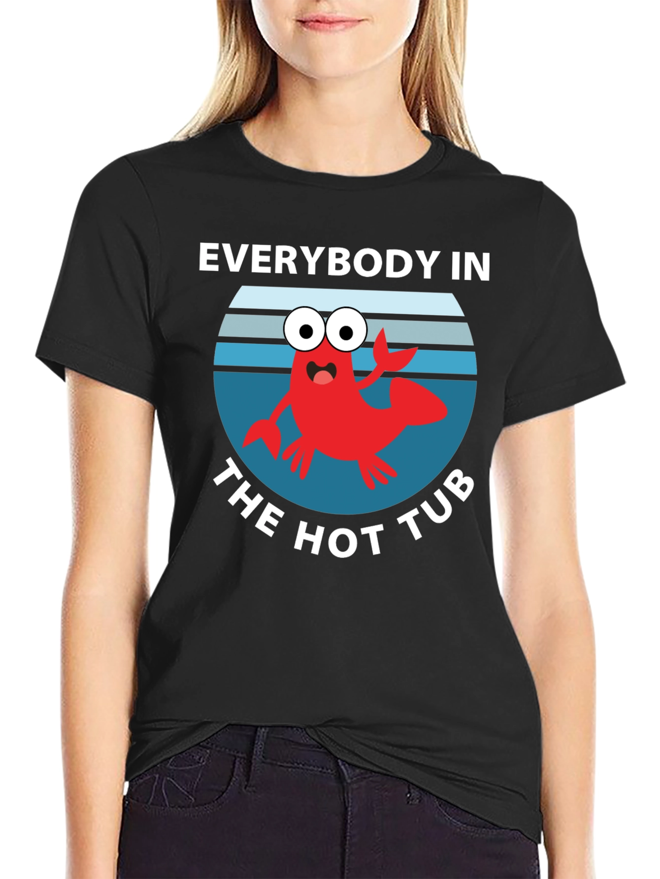 Everybody in the Hot Tub Novelty T-Shirt