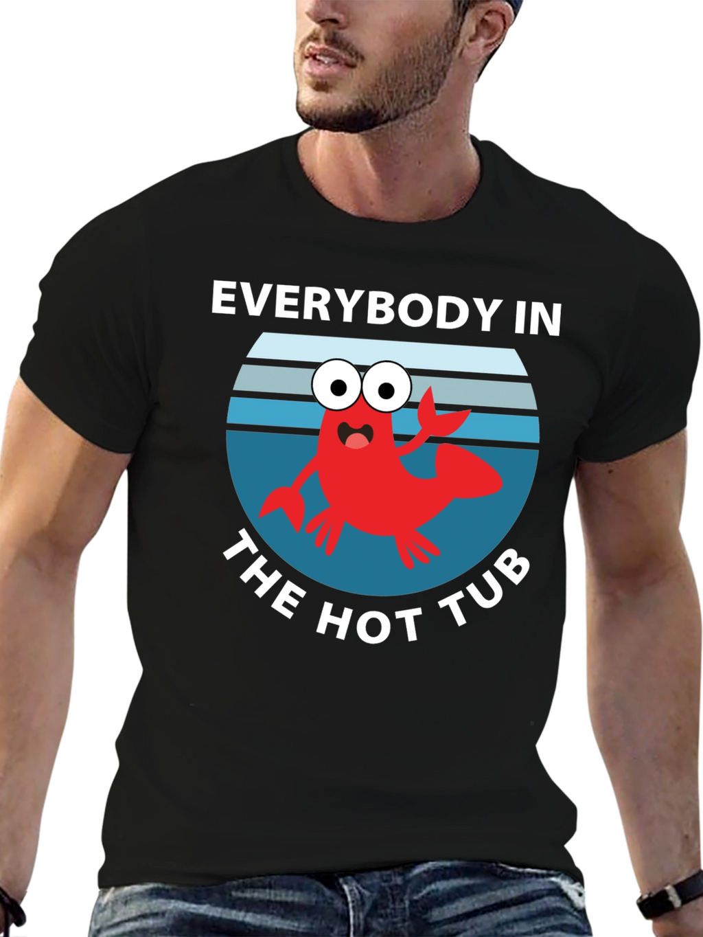 Everybody in the Hot Tub Novelty T-Shirt