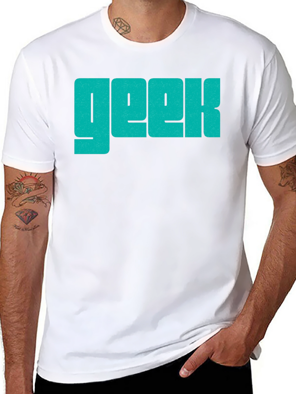 Geek Graphic Tee - Casual Style