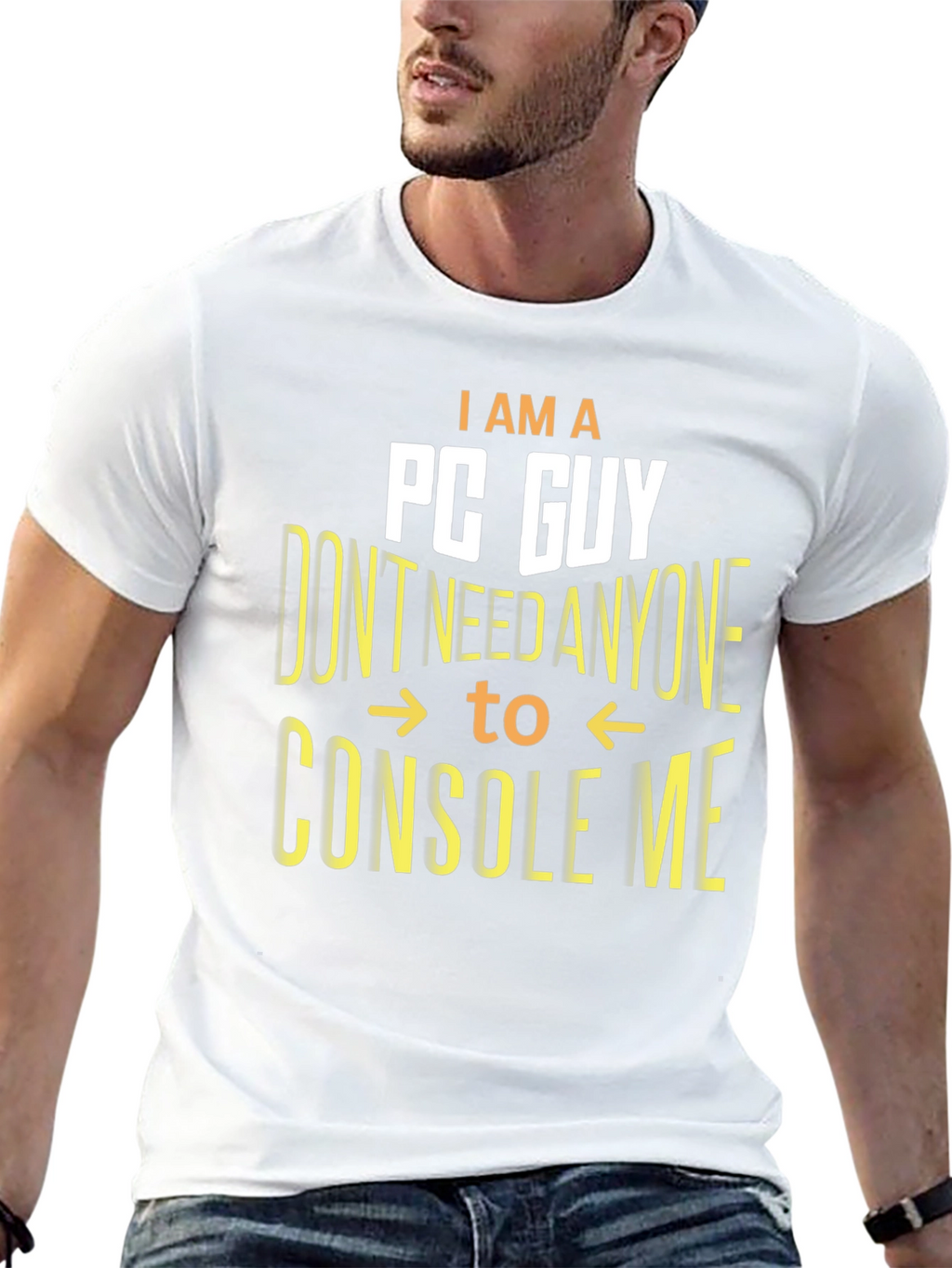 I Am A PC Guy Funny Gamer T-Shirt