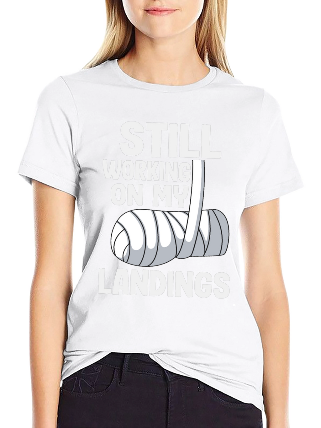 Still Working On My Landings Graphic T-Shirt
