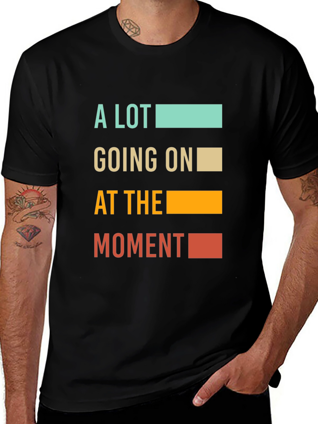 A Lot Going On T-Shirt - Unisex Graphic Tee