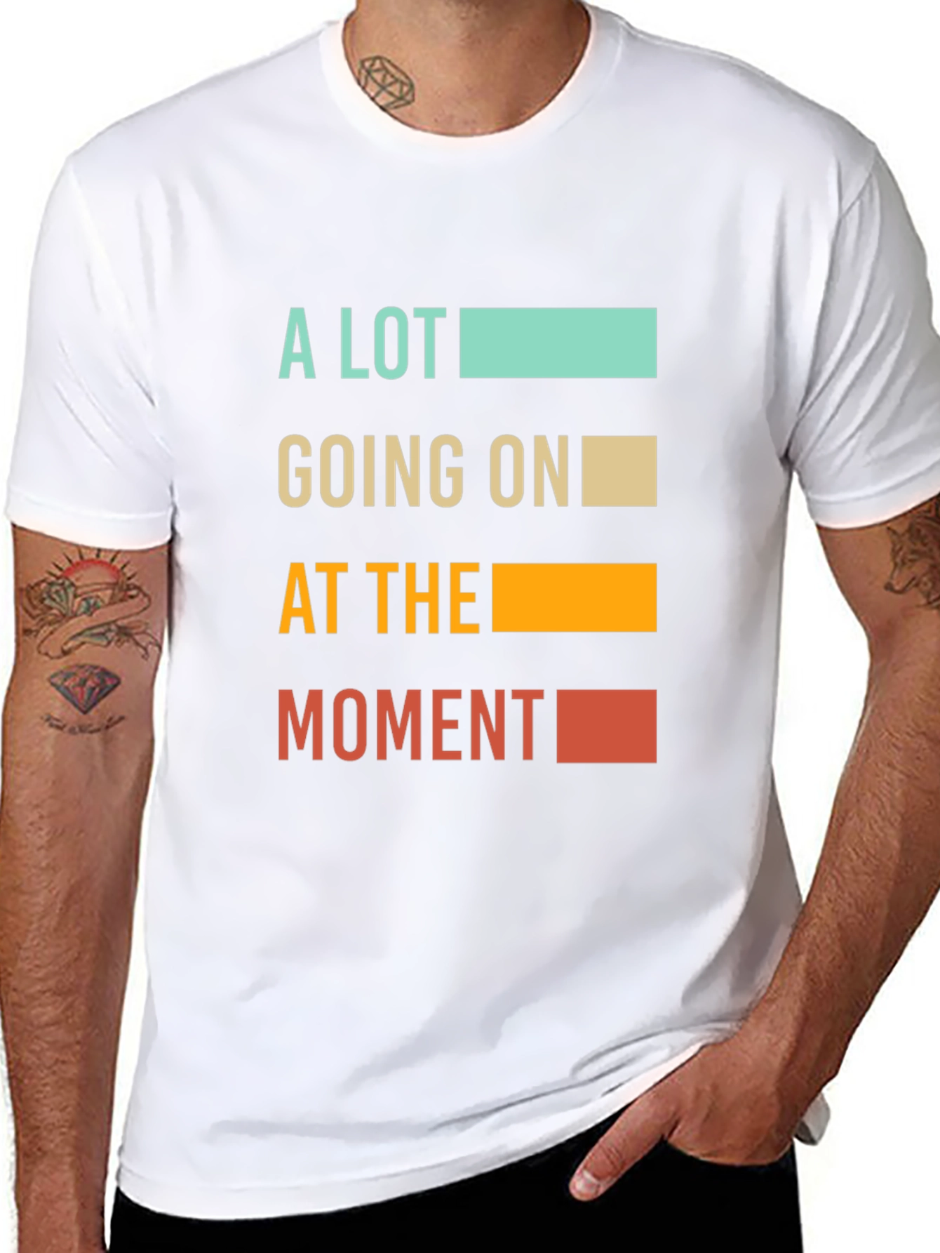 A Lot Going On T-Shirt - Unisex Graphic Tee