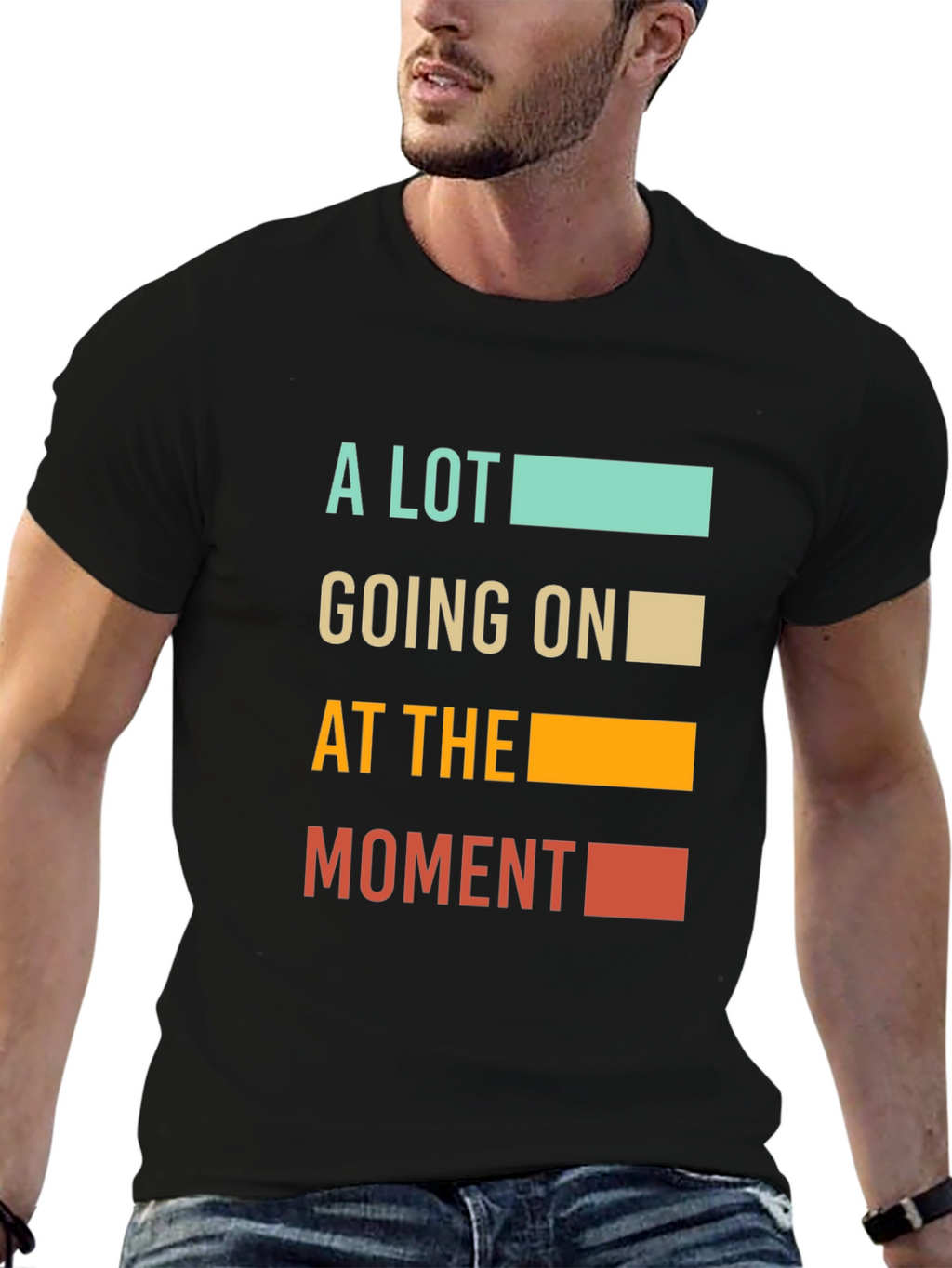 A Lot Going On T-Shirt - Unisex Graphic Tee