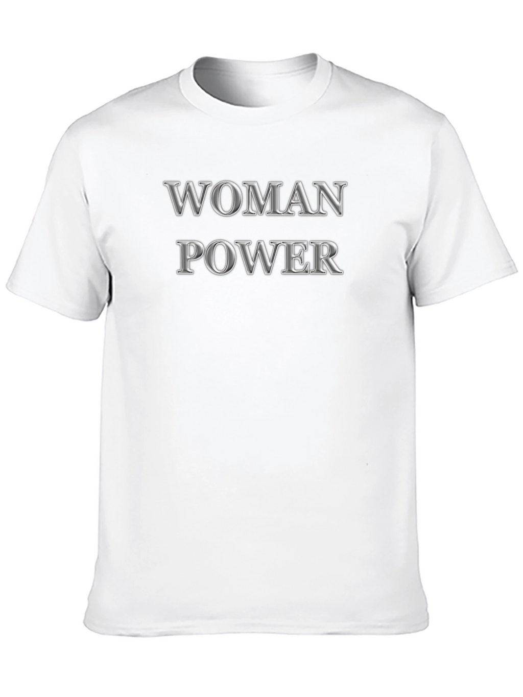Woman Power Graphic Tee - Empowering Fashion