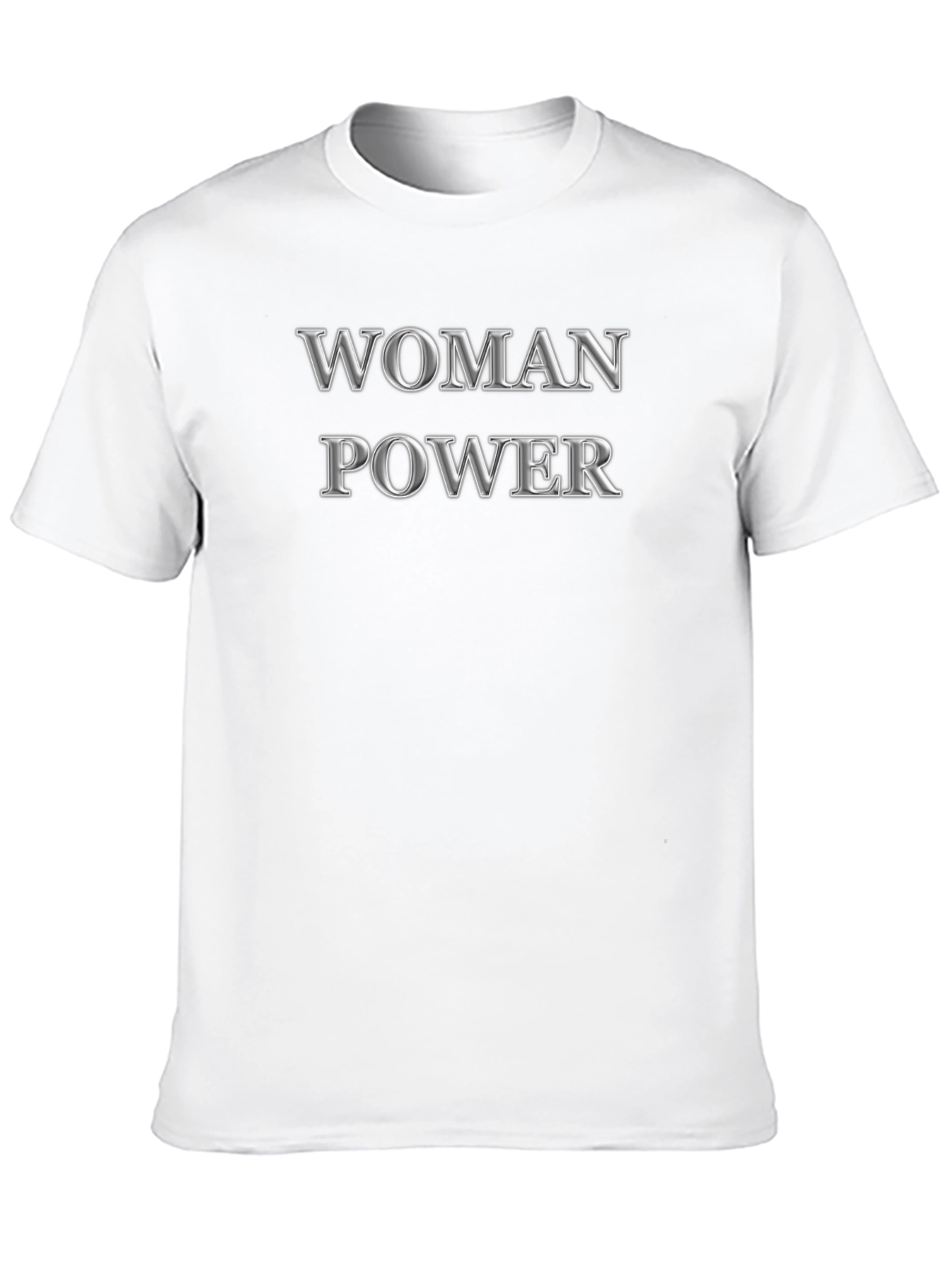 Woman Power Graphic Tee - Empowering Fashion