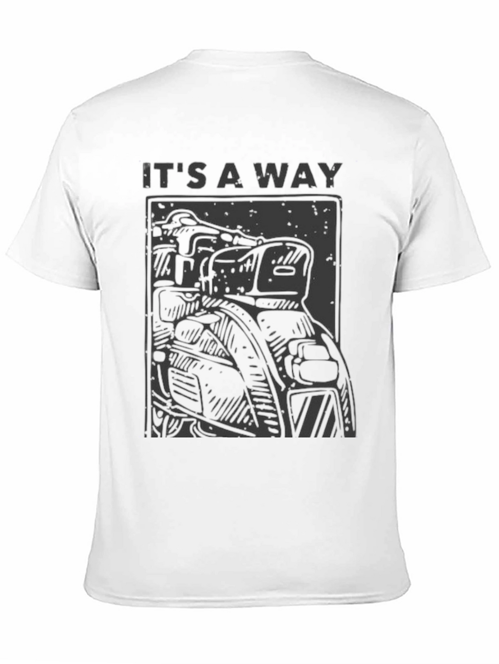Its a Way Motorcycle T-Shirt - Black