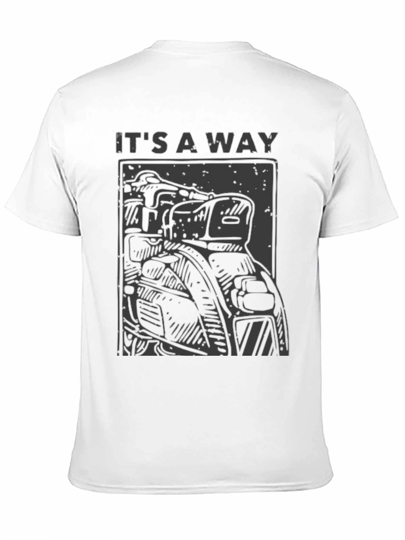 Its a Way Motorcycle T-Shirt - Black
