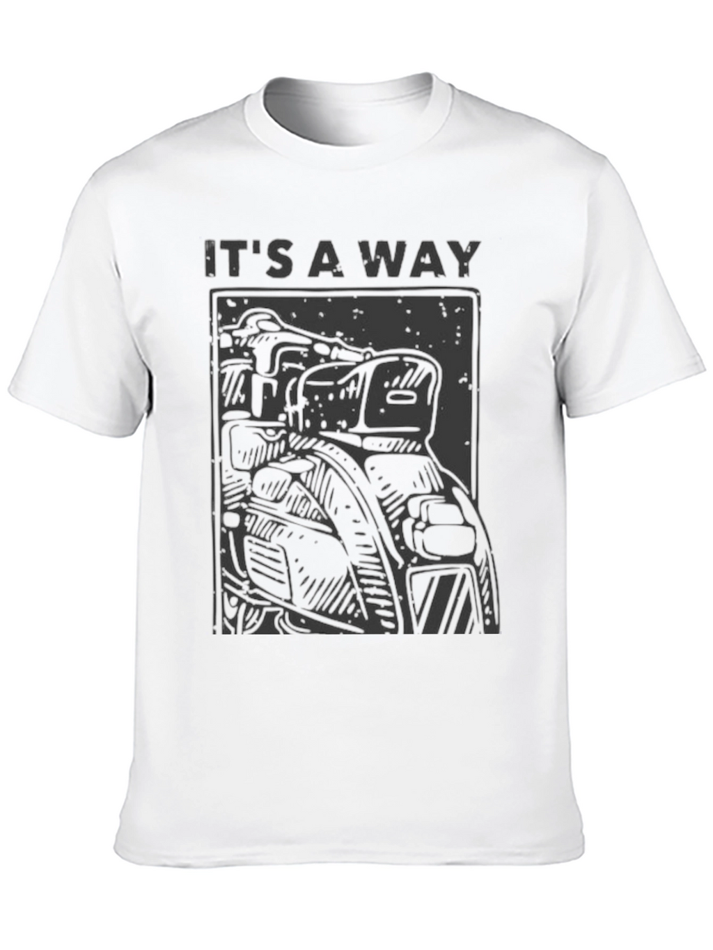 Its a Way Motorcycle T-Shirt - Black