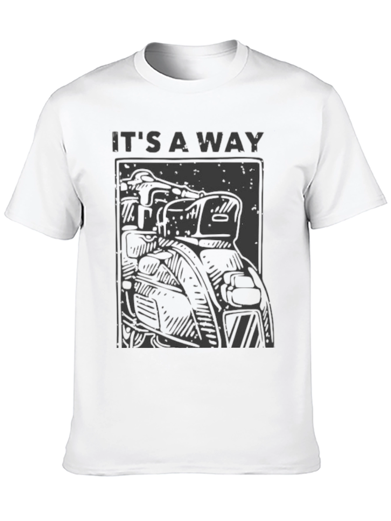 Its a Way Motorcycle T-Shirt - Black