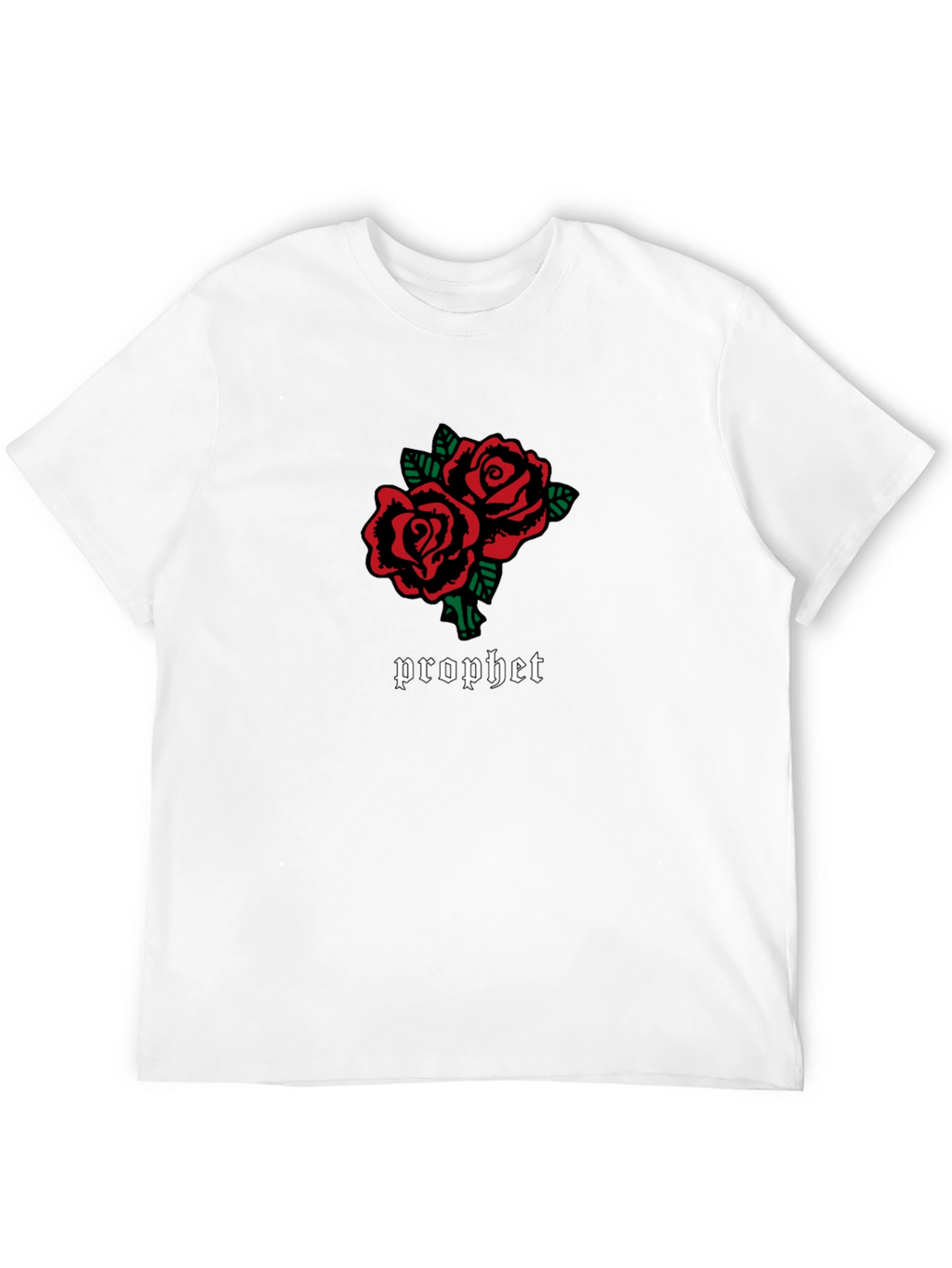 Prophet Rose Graphic Black T-Shirt