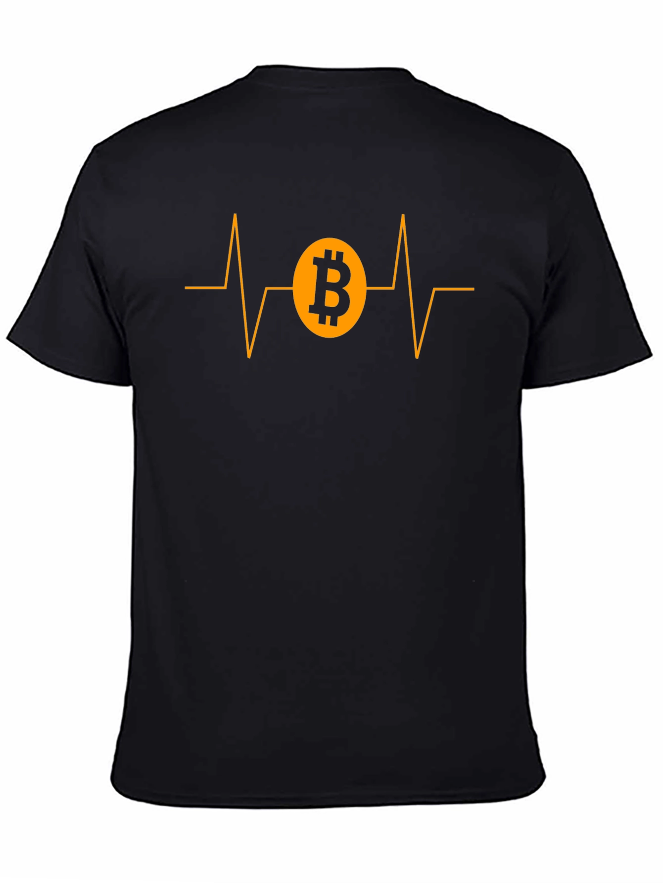Bitcoin Heartbeat T-Shirt - Crypto Lover Tee
