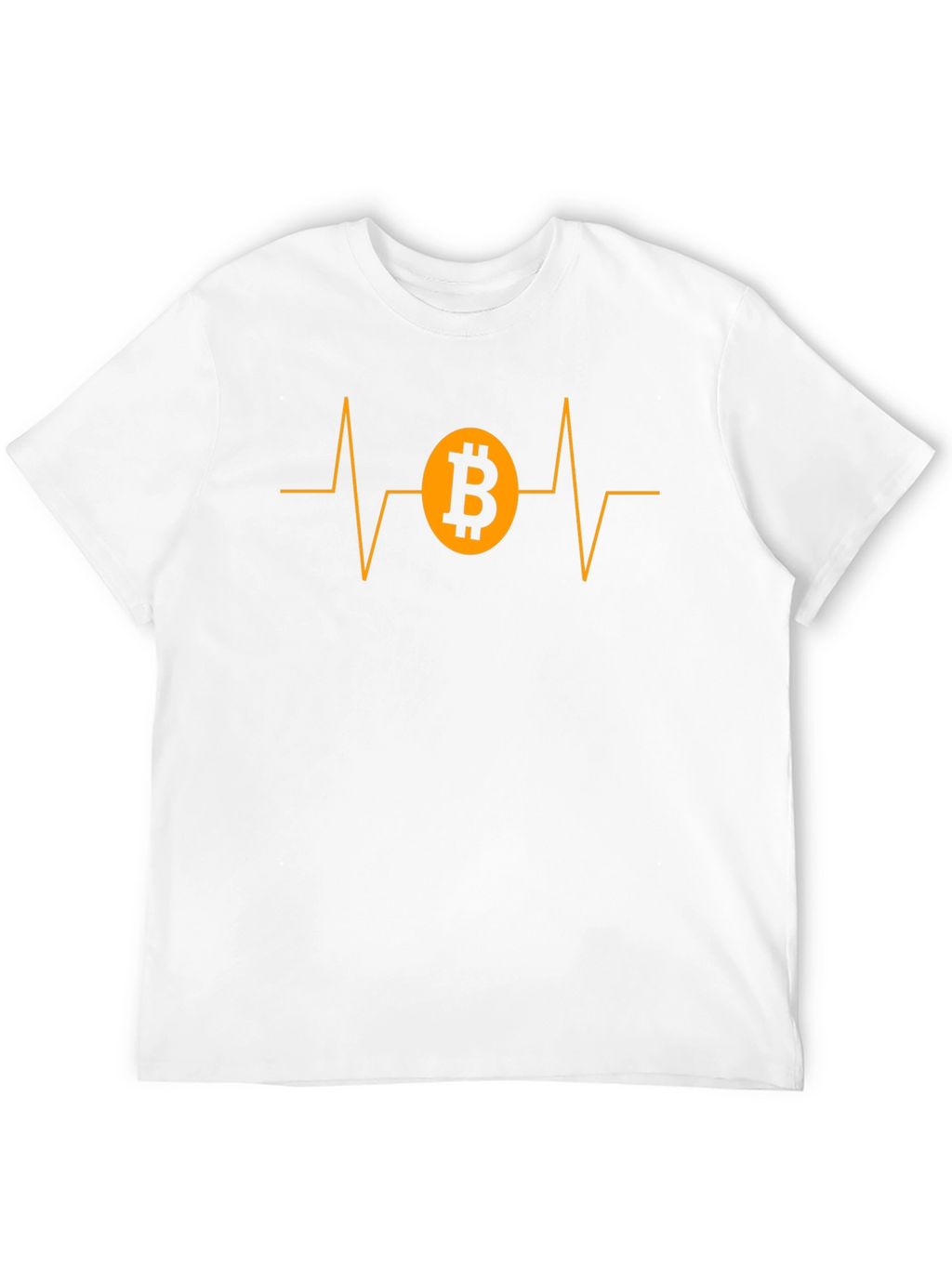 Bitcoin Heartbeat T-Shirt - Crypto Lover Tee
