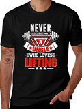 Never Underestimate An Uncle Who Loves Lifting T-Shirt
