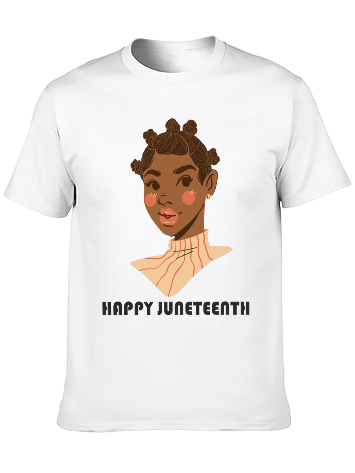 Juneteenth Celebration Tee - Woman Portrait