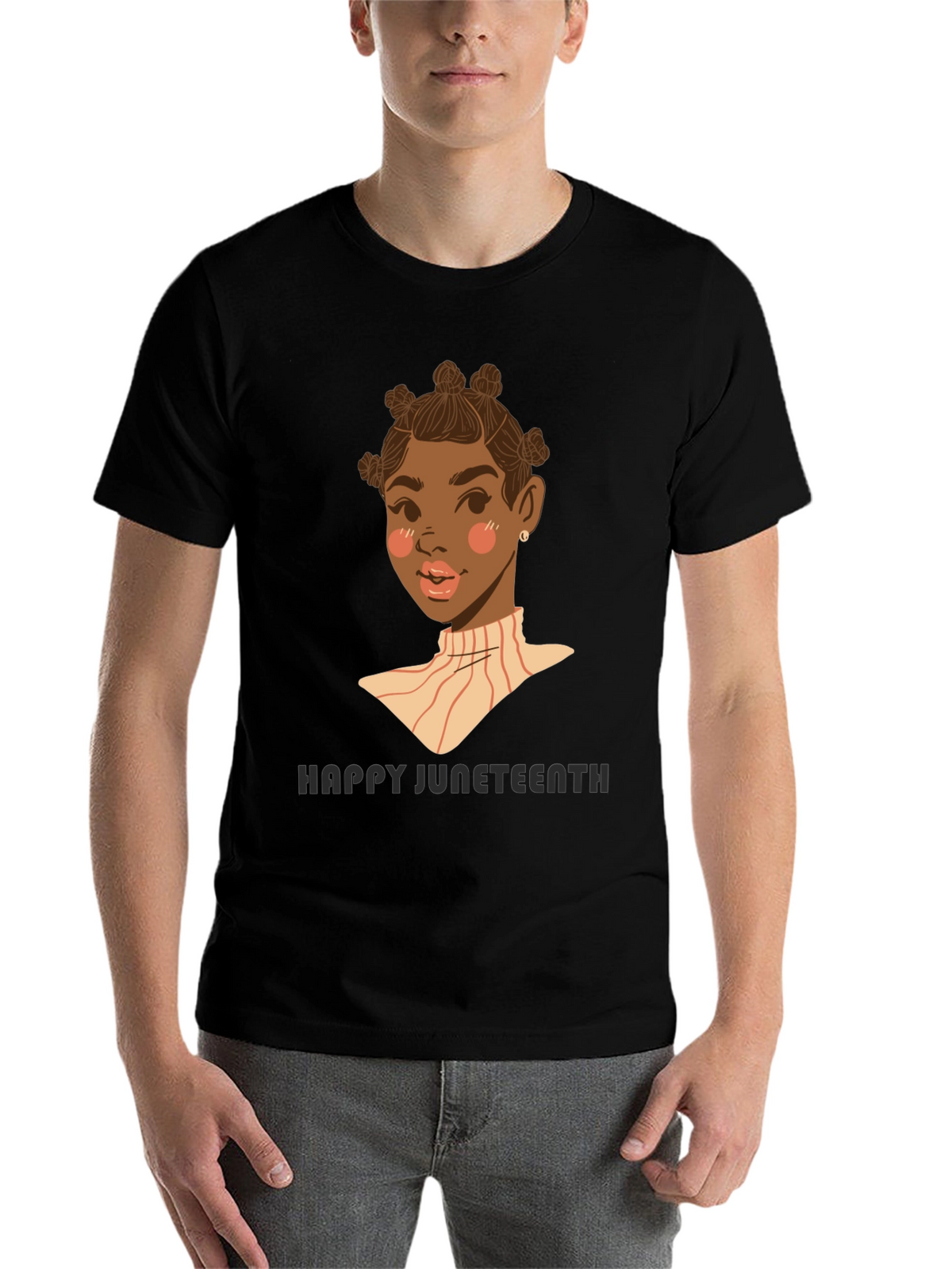 Juneteenth Celebration Tee - Woman Portrait