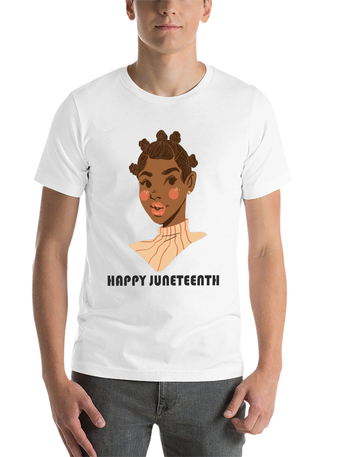 Juneteenth Celebration Tee - Woman Portrait