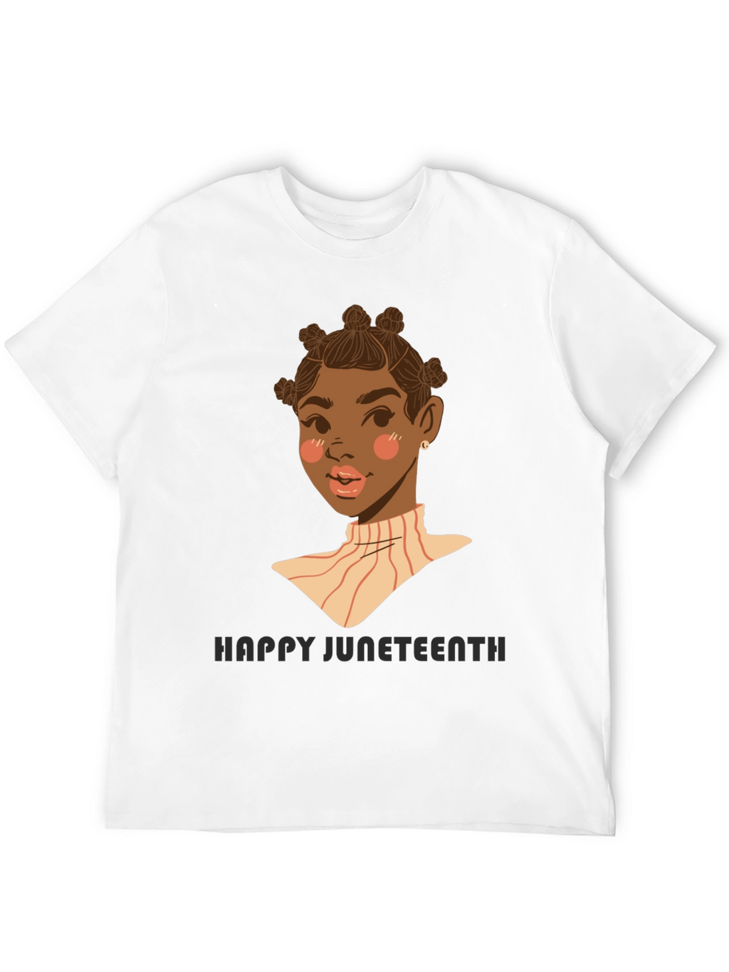 Juneteenth Celebration Tee - Woman Portrait