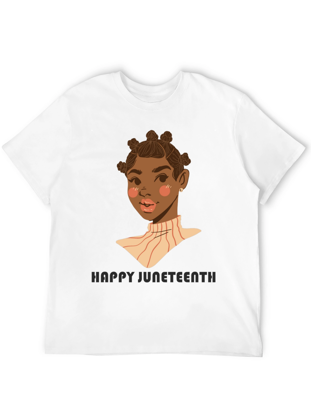 Juneteenth Celebration Tee - Woman Portrait