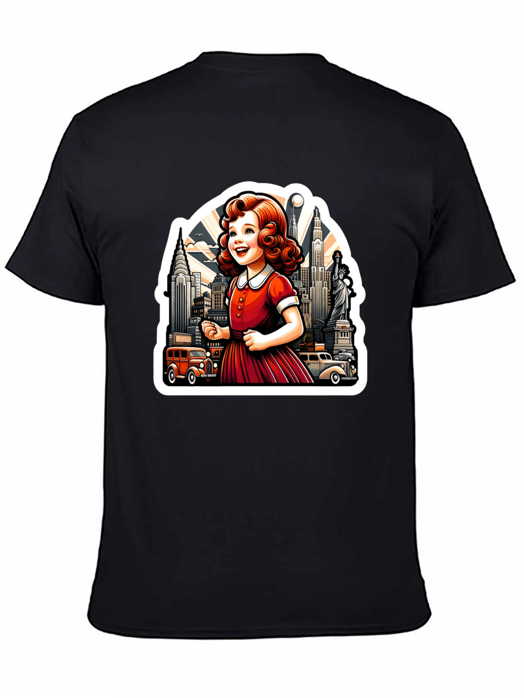 Retro Girl NYC Graphic Tee