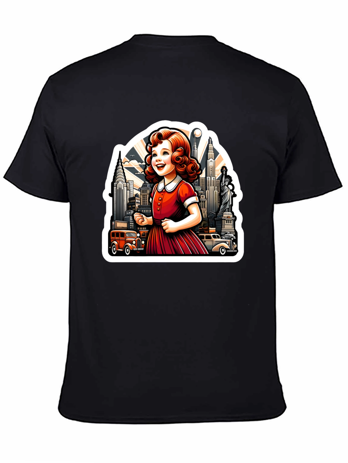 Retro Girl NYC Graphic Tee