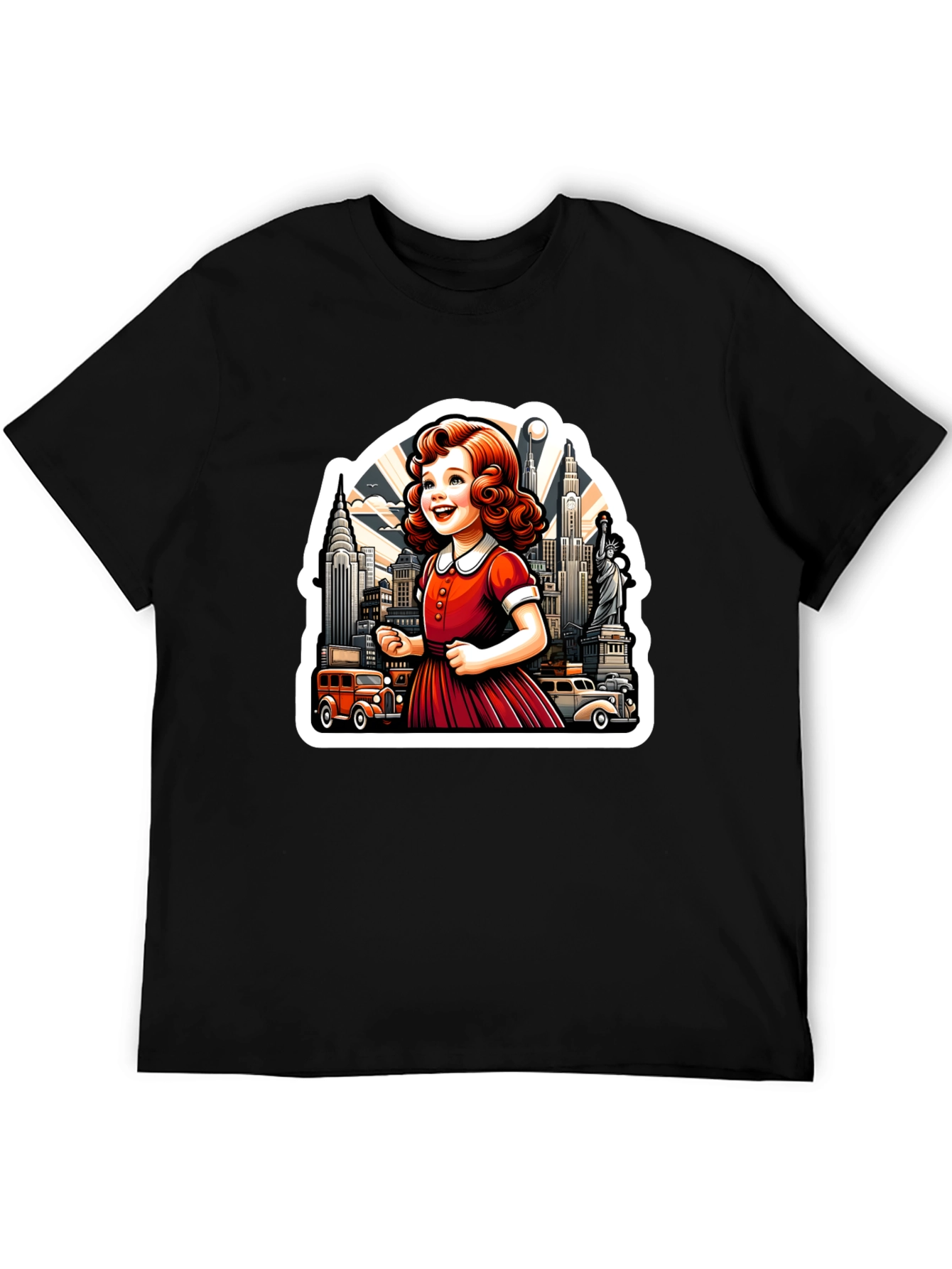 Retro Girl NYC Graphic Tee