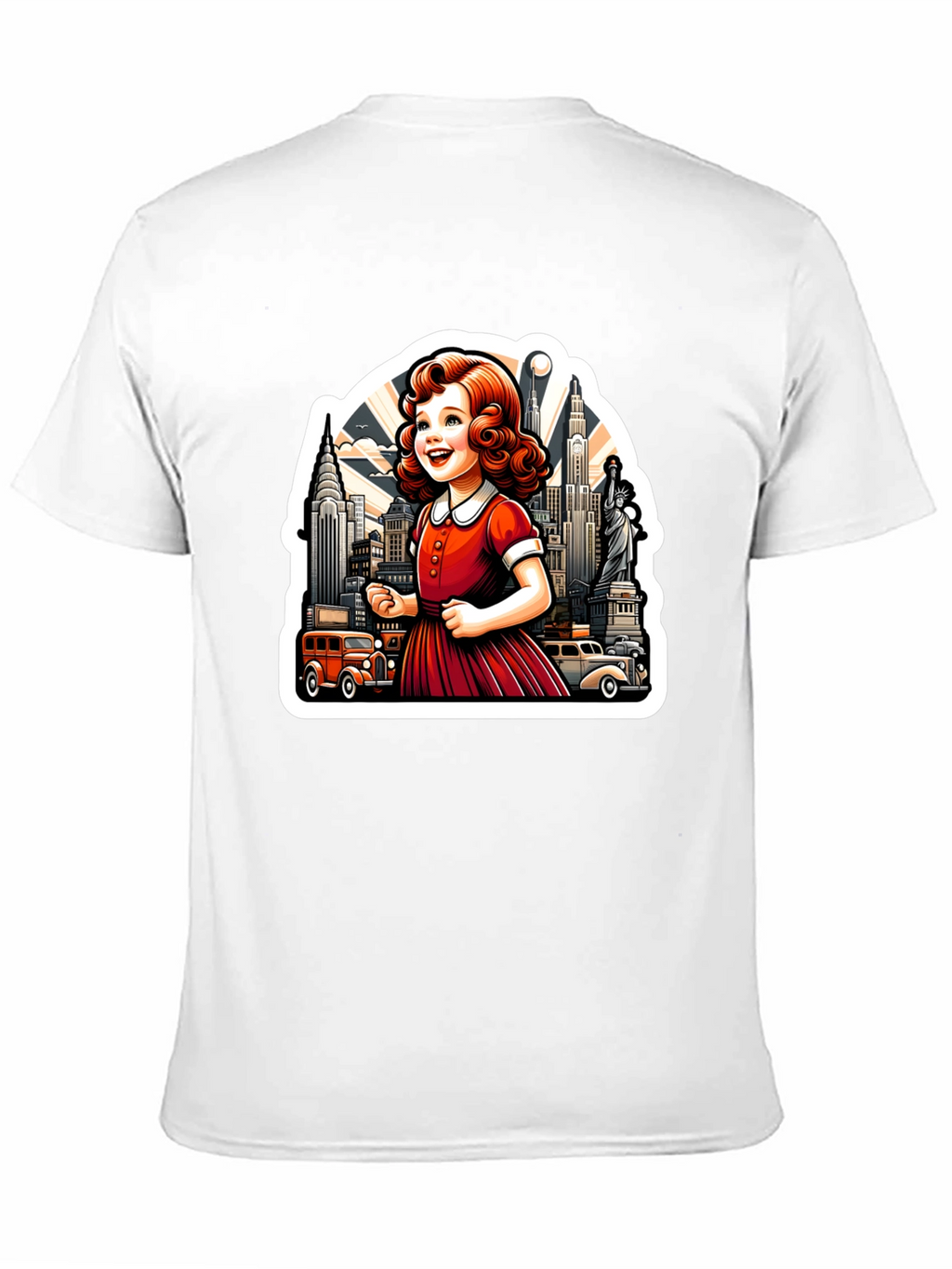 Retro Girl NYC Graphic Tee