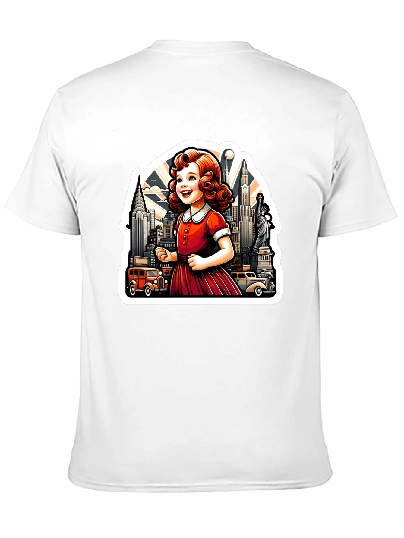 Retro Girl NYC Graphic Tee