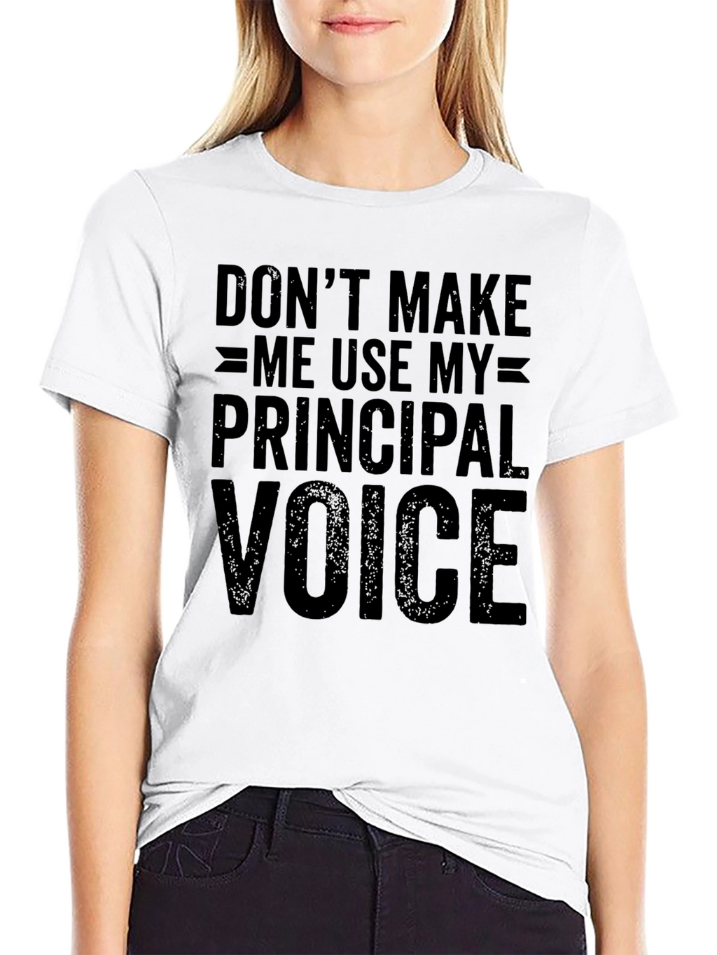 Principal Voice T-Shirt - Funny School Apparel