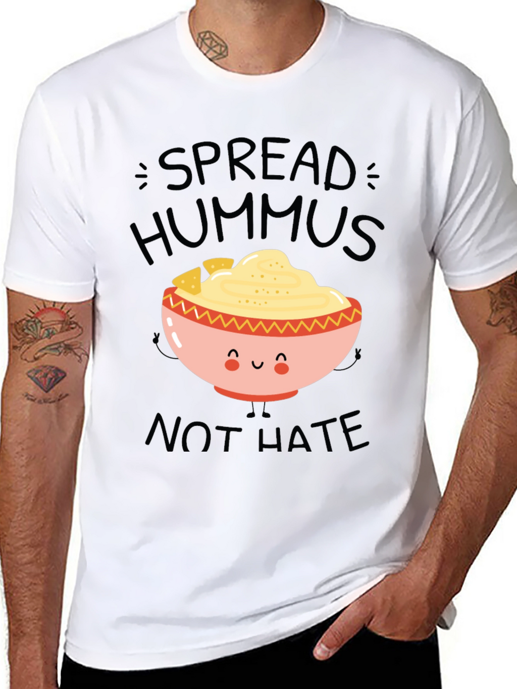 Spread Hummus Not Hate T-Shirt