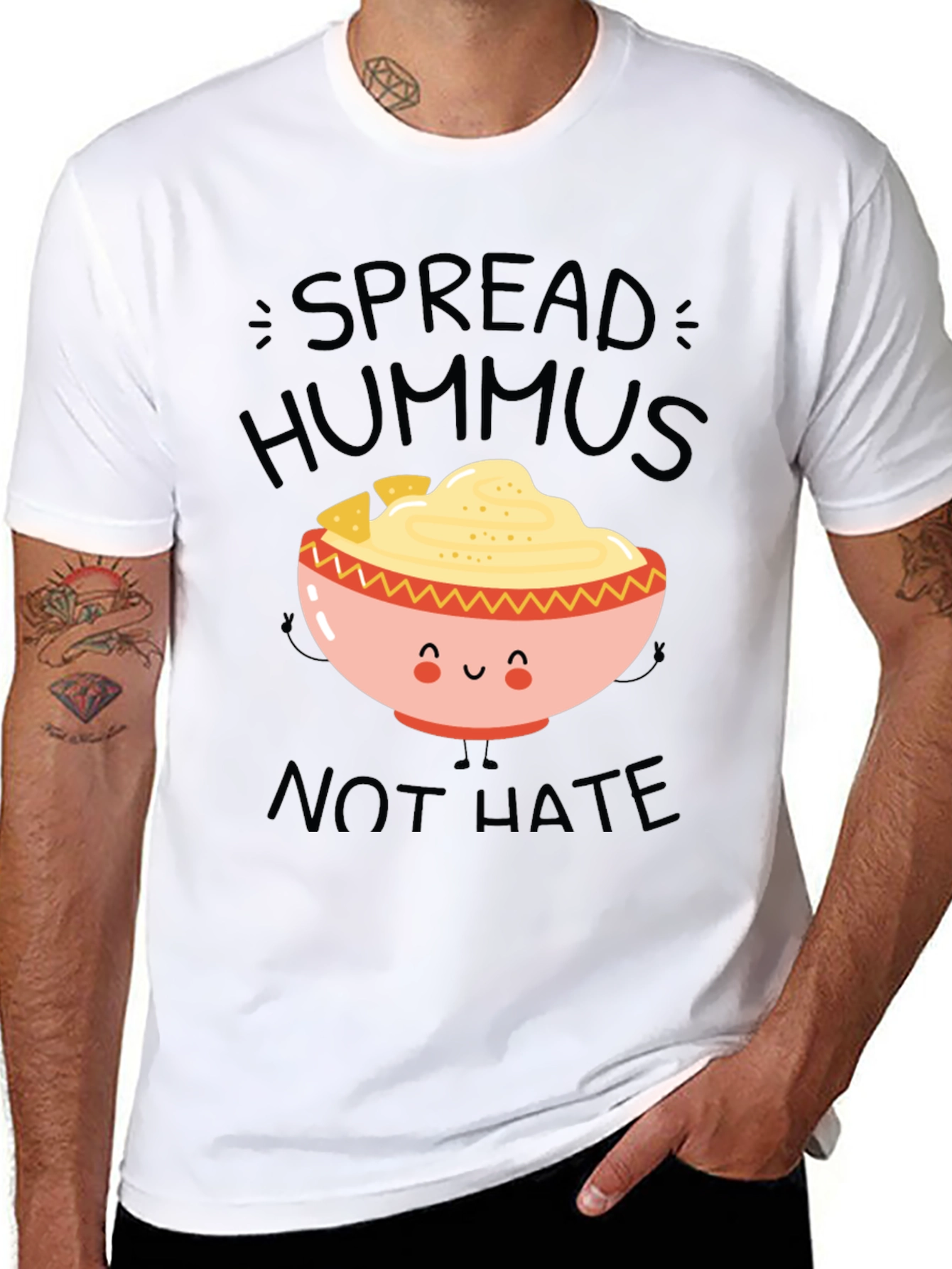 Spread Hummus Not Hate T-Shirt