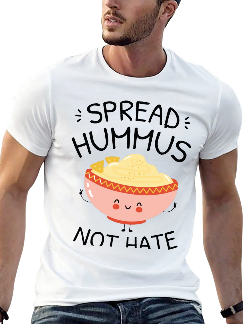 Spread Hummus Not Hate T-Shirt