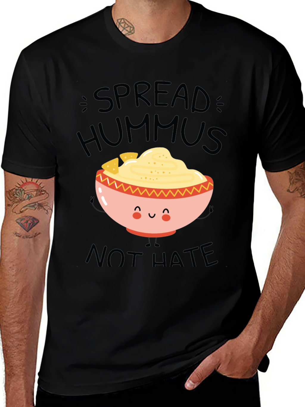 Spread Hummus Not Hate T-Shirt