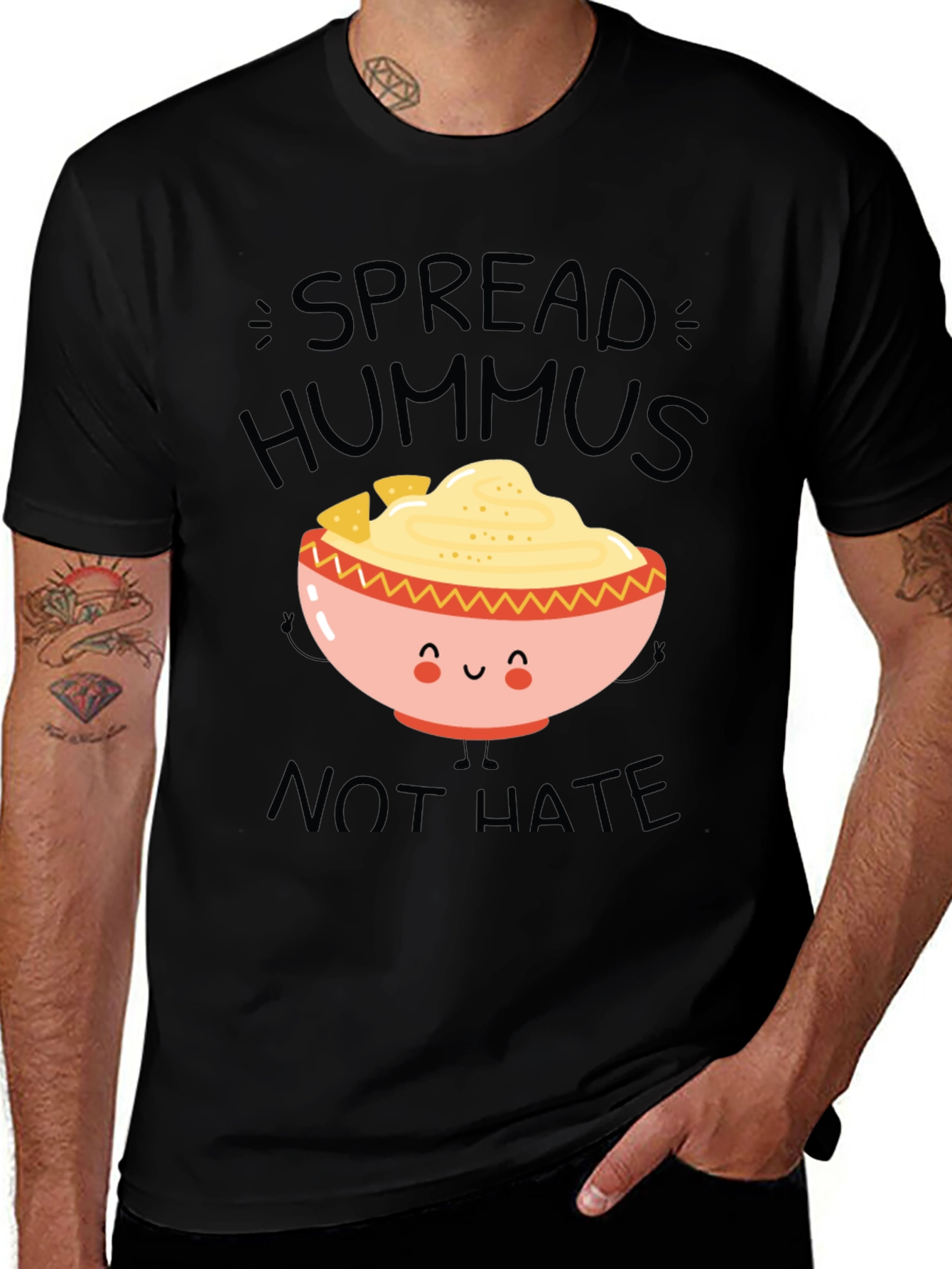 Spread Hummus Not Hate T-Shirt