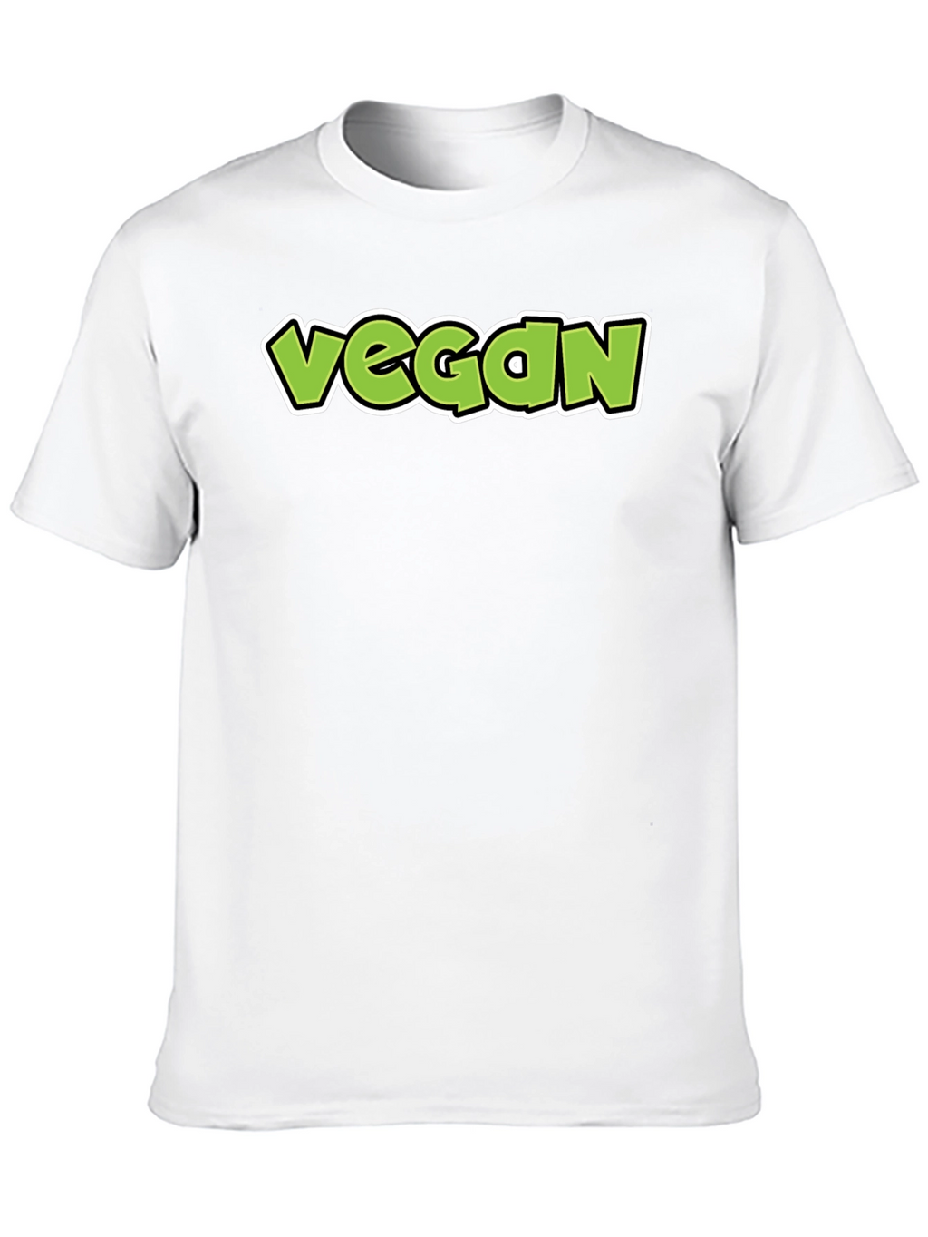 Vegan Graphic Tee - Trendy & Comfortable