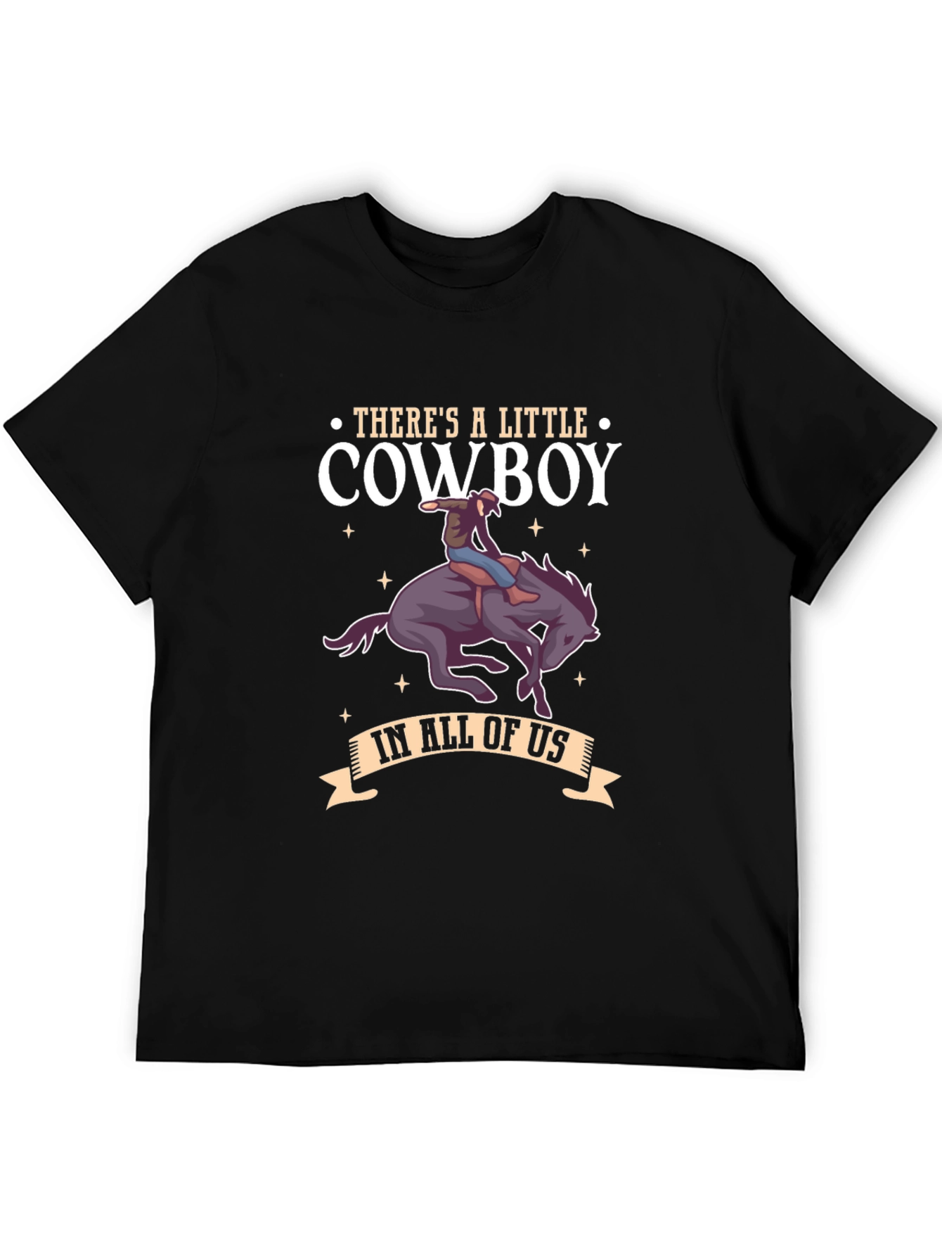 Cowboy Rider Graphic T-Shirt - Unisex