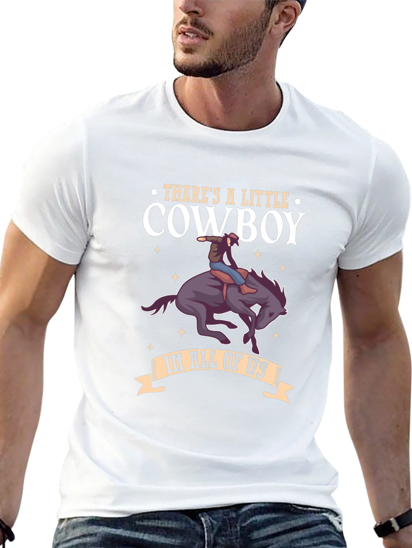 Cowboy Rider Graphic T-Shirt - Unisex