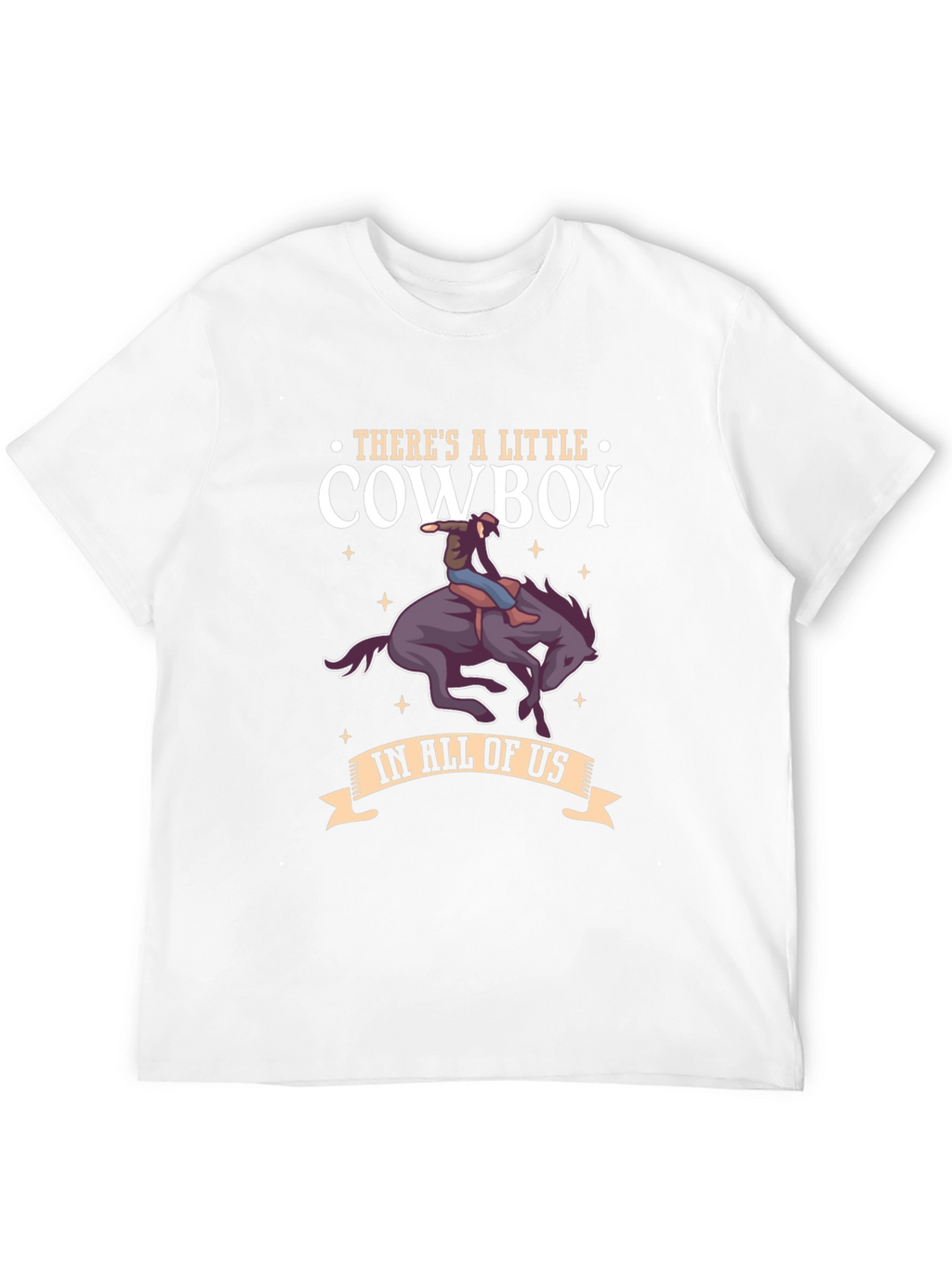 Cowboy Rider Graphic T-Shirt - Unisex